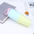 Insulated Stainless Steel Gradient Portable Tumbler with Straw