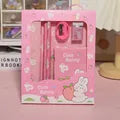 Kawaii Cartoon 6 Piece Stationary Case Set