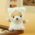 Kawaii-Style Shiba Inu Dog Plushie Keychain